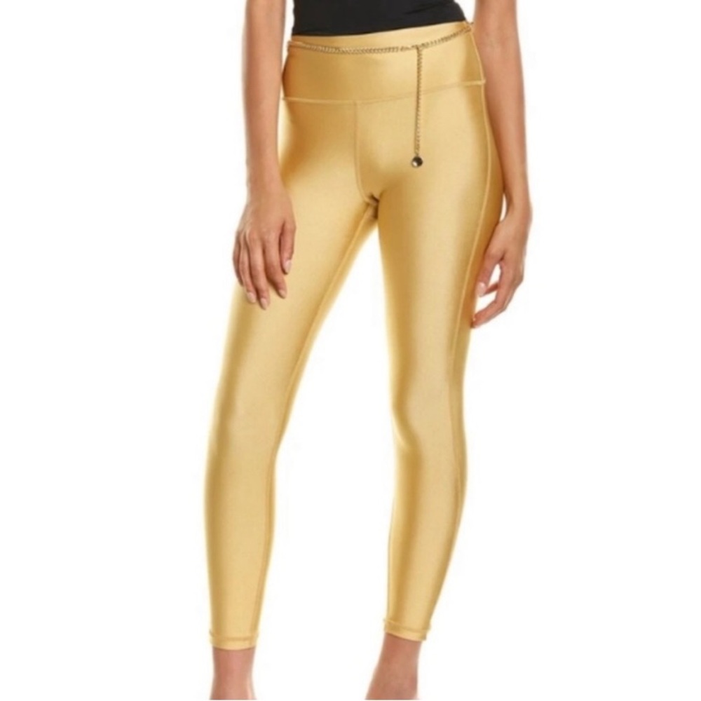 WeWoreWhat woman Spandex Leggings
Gold size XS